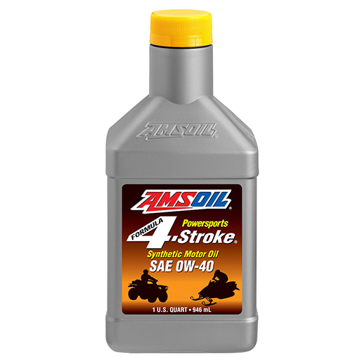 AMSOIL FORMULA 4-STROKE POWERSPORTS 0W-40 SYNTHETIC MOTOR OIL