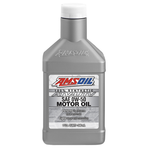AMSOIL 0W-50 100% SYNTHETIC ATV/UTV MOTOR OIL
